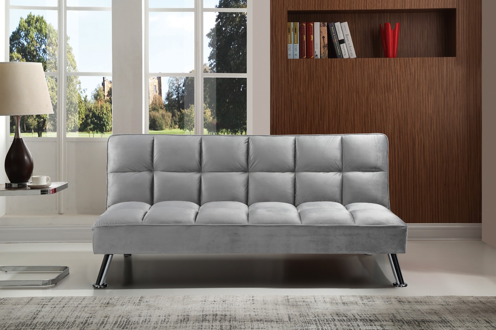 SOFA CARLUX TERCIO PELO GRIS