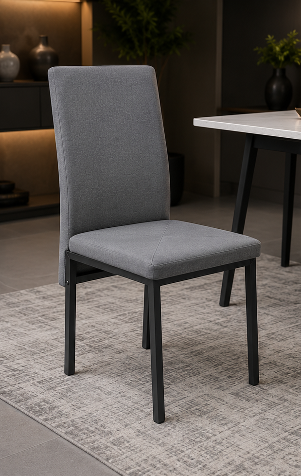 SILLA LOFT GRIS (C66)