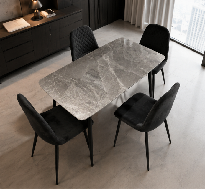 COMEDOR VENECIA GRIS