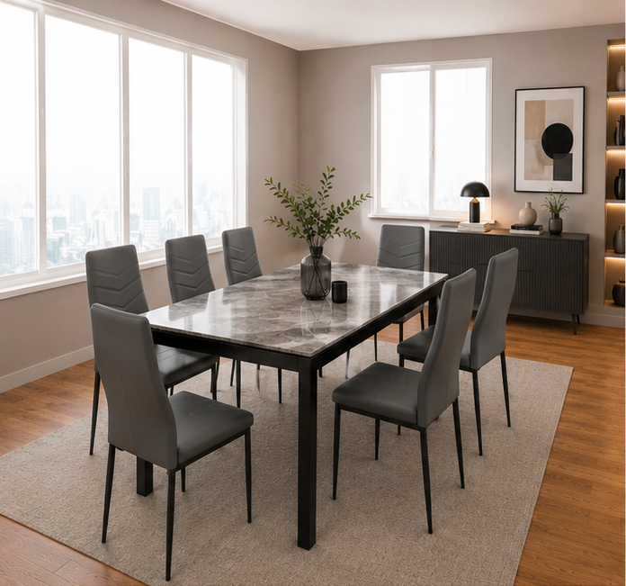 COMEDOR LONDON GRIS