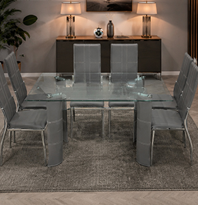 COMEDOR KETCH GRIS